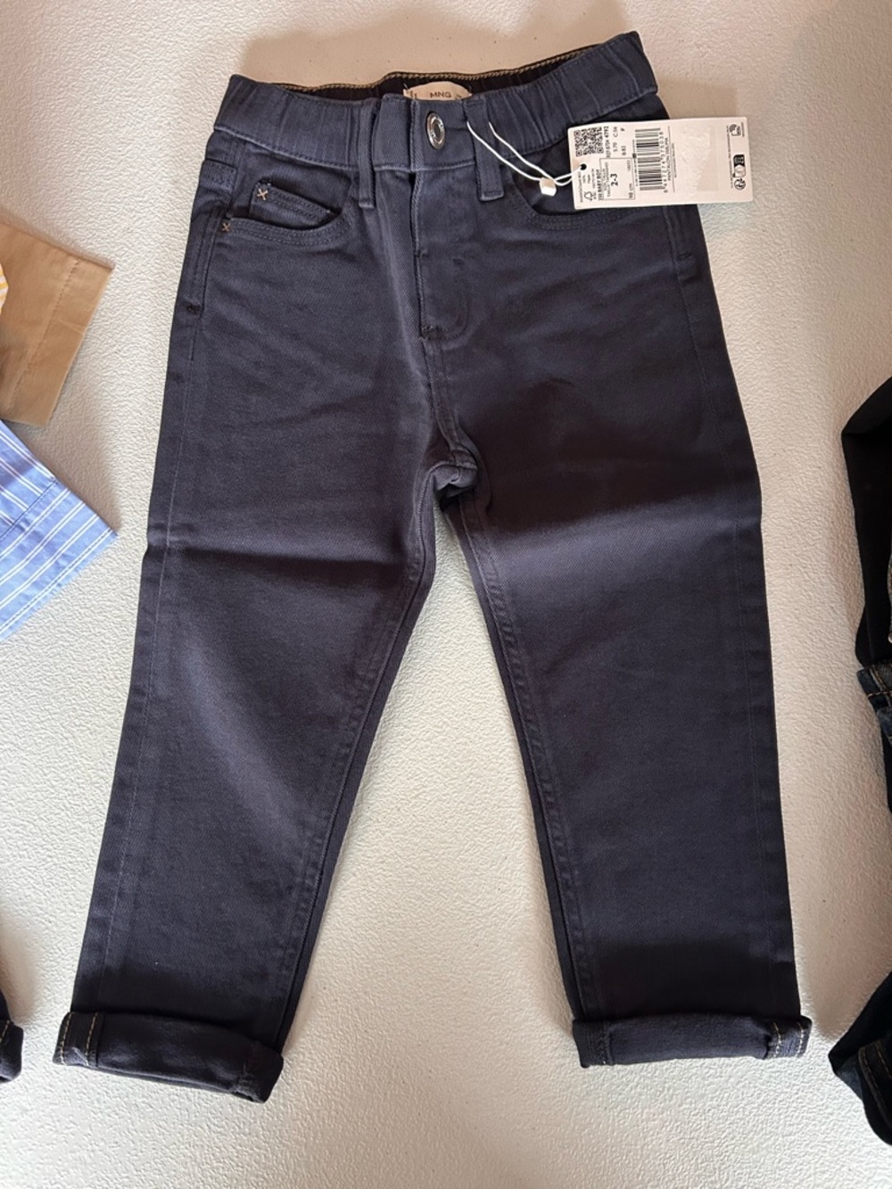 Mango Kids Dark Navy Slim Jeans